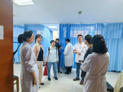 醫學院康復系赴蘇州市中醫醫院康復醫學科調研交流，聚焦康復設備發展